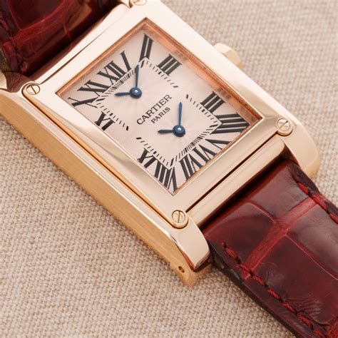 Cartier Tank A Vis 2594 18k RG – The Keystone Watches